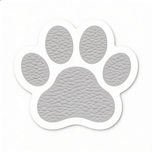 Dkjg Skjane Hunde-Pfoten Aufkleber mit Wunschnamen | Hundeaufkleber Knochen Tatzen Auto Sticker mit Namen gestalten